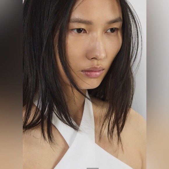 NWT Aritzia Wilfred CruiseLinen™ Lisbon Vest White Size 6 Slim-fit linen halter - Picture 8 of 16